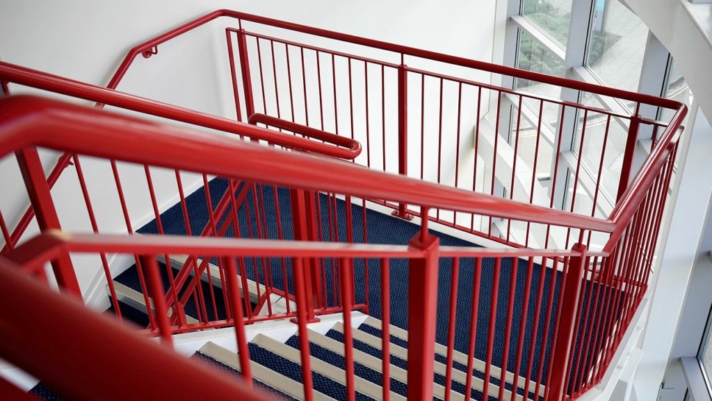 metal stair railings
